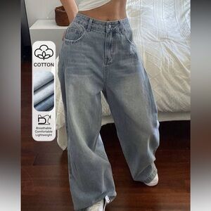 women's shein baggy Jeans